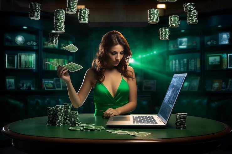 Meja Caribbean Stud Poker live dealer di togelhok
